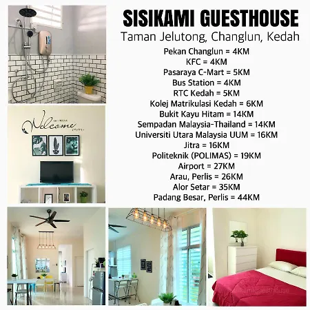 Sisikami Guesthouse Changlun Exterior photo